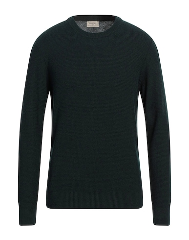 BROOKSFIELD Pullover Verde scuro 35% Poliammide, 30% Viscosa, 30% Lana, 5% Cachemire