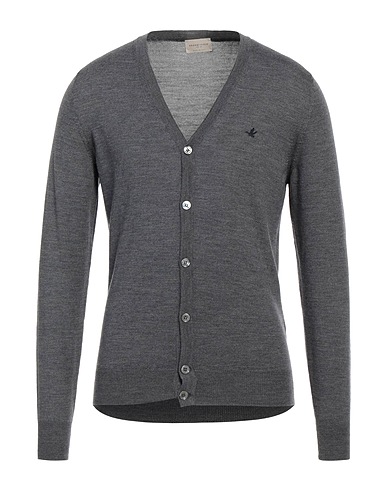 BROOKSFIELD Cardigan Grey 100% Virgin Wool