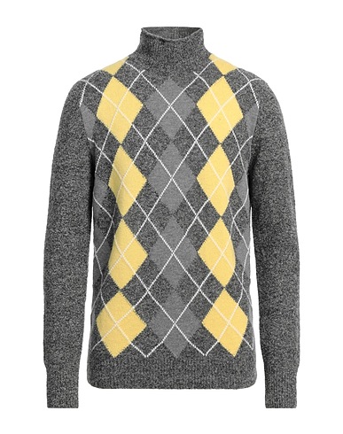 KANGRA Polo neck Grey 69% Wool, 17% Polyamide, 14% Cotton