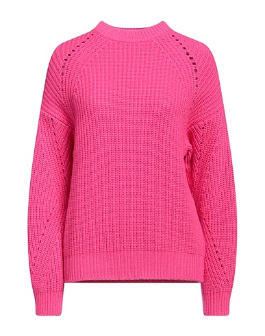 N.O.W. ANDREA ROSATI CASHMERE Sweater Fuchsia 50% Cashmere, 24% Viscose, 22% Wool, 4% Polyamide