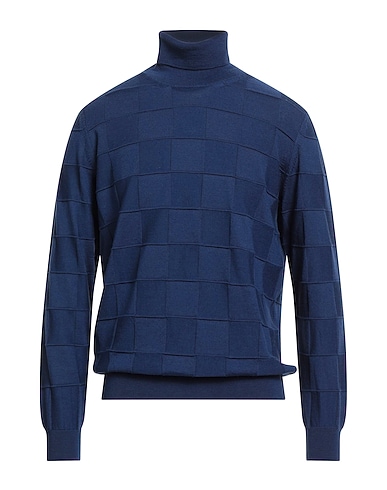 MASQ Dolcevita Blu navy 100% Lana Merino