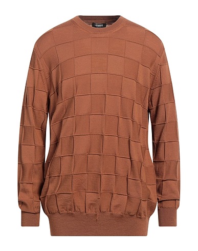 +39 MASQ Jumper Brown 100% Merino Wool