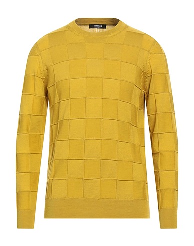 +39 MASQ Jumper Mustard 100% Merino Wool