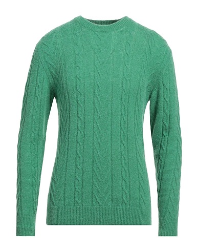 LUCQUES Pullover Verde 40% Lana di baby alpaca, 35% Poliammide, 25% Lana Merino