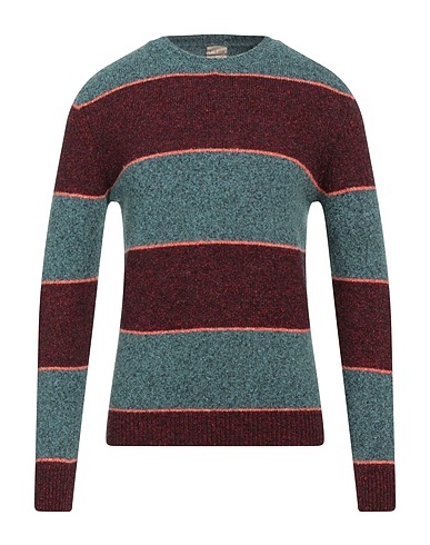 H953 Jumper Burgundy 36% Cotton, 34% Polyamide, 17% Baby alpaca wool, 13% Merino Wool
