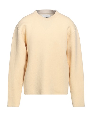 JIL SANDER プルオーバー パステルイエロー バージンウール 68% / カシミヤ 17% / ナイロン 15%