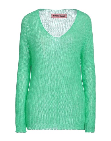 PINK MEMORIES Jumper Light green 36% Acrylic, 30% Mohair wool, 30% Polyamide, 4% Wool