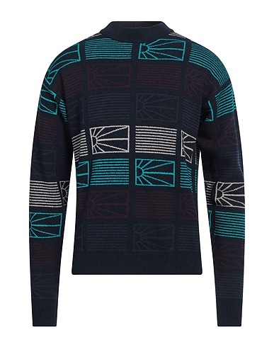 RASSVET Jumper Navy blue 40% Acrylic, 23% Wool, 20% Polyamide, 17% Mohair wool