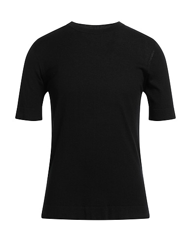 ALPHA STUDIO Sweater Black 85% Silk, 15% Cashmere