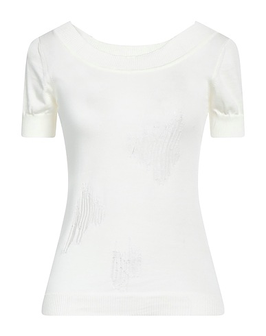 MARANI G. Jumper Ivory 100% Cotton
