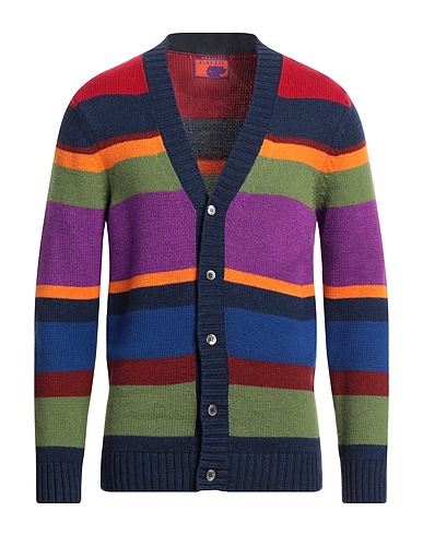GALLO Cardigan Midnight blue 40% Merino Wool, 30% Viscose, 20% Polyamide, 10% Cashmere