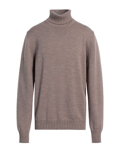 ALPHA STUDIO Polo neck 100% Merino Wool