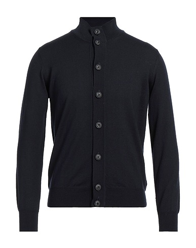 ALPHA STUDIO Cardigan Midnight blue 100% Merino Wool