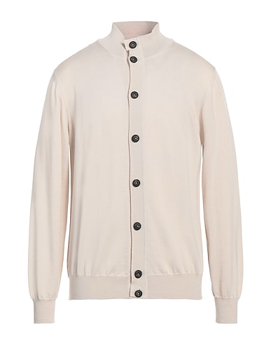 ALPHA STUDIO Cardigan Beige 100% Merino Wool