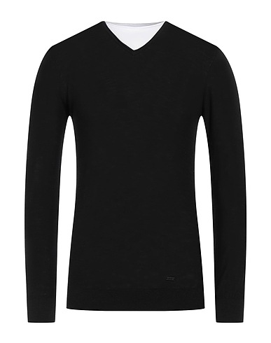LIU •JO MAN Sweater Black 100% Cotton