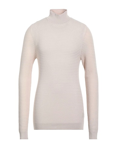 ALPHA STUDIO Col roulé Beige 100% Laine mérinos