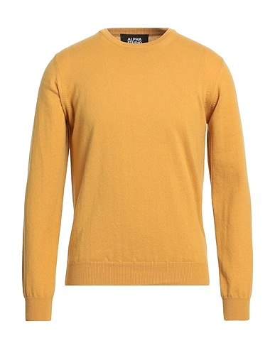 ALPHA STUDIO Cashmere blend Marigold 100% Cashmere