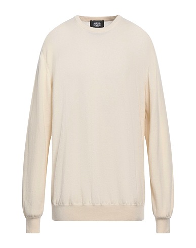 ALPHA STUDIO Cashmere jumper Ivory 100% Cashmere