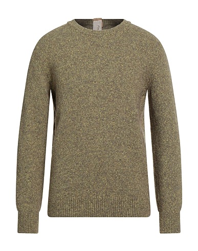 H953 Pullover Khaki 36% Cotone, 34% Poliammide, 17% Lana di alpaca, 13% Lana