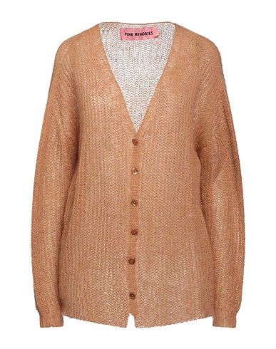 PINK MEMORIES Cardigan Cammello 36% Acrilico, 30% Lana mohair, 30% Poliammide, 4% Lana