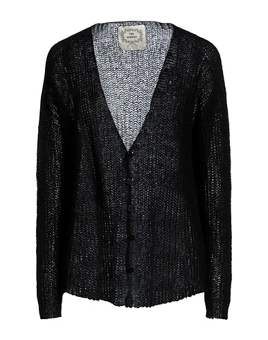PINK MEMORIES Cardigan Black 36% Acrylic, 30% Mohair wool, 30% Polyamide, 4% Wool
