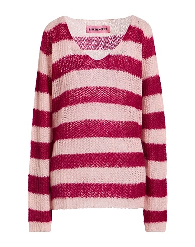 PINK MEMORIES Pullover Porpora 36% Acrilico, 30% Lana mohair, 30% Poliammide, 4% Lana