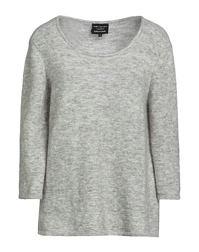 ALESSIA SANTI Jumper Light grey 36% Polyamide, 30% Mohair wool, 30% Wool, 4% Elastane