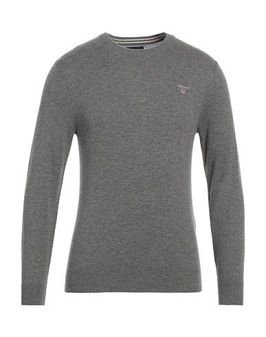 GANT Jumper Grey 100% Wool