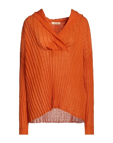 MES DEMOISELLES Sweater Rust 40% Mohair wool, 36% Merino Wool, 24% Polyamide