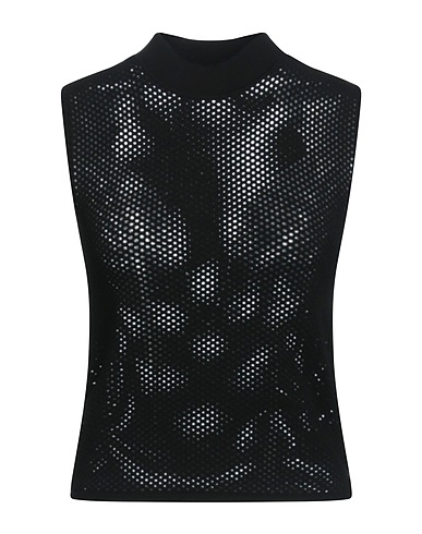 FEDERICA TOSI Pullover Schwarz 70% Viskose, 30% Polyester