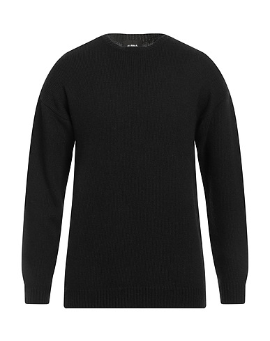 ALPHA STUDIO Pullover Nero 40% Lana riciclata, 30% Viscosa, 20% Poliammide, 10% Cachemire