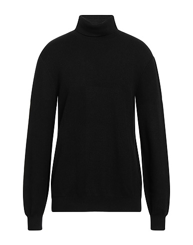 ARMANI EXCHANGE Turtleneck Black 38% Polyamide, 31% Viscose, 31% Cotton