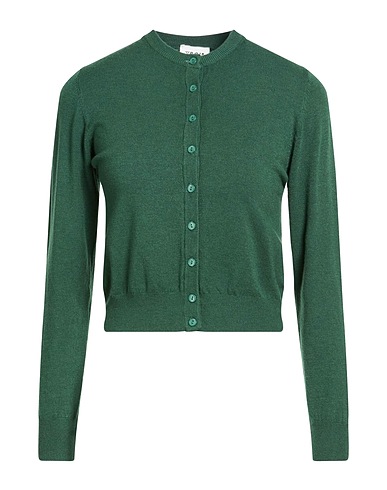 BERNA Cardigan Dark green 50% Viscose, 27% Polyester, 23% Polyamide