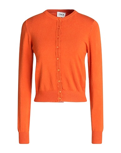 BERNA Cardigan Orange 50% Viscose, 27% Polyester, 23% Polyamide