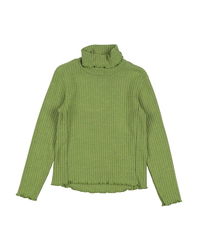 L:Ú L:Ú by MISS GRANT Polo neck Green 48% Viscose, 29% Polyester, 19% Polyamide, 4% Elastane