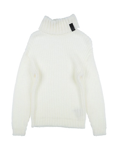 MET JEANS Turtleneck Ivory 48% Acrylic, 30% Nylon, 16% Wool, 6% Metallic fiber