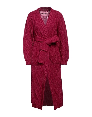 PINK MEMORIES Cardigan Garnet 36% Acrylic, 30% Mohair wool, 30% Polyamide, 4% Wool