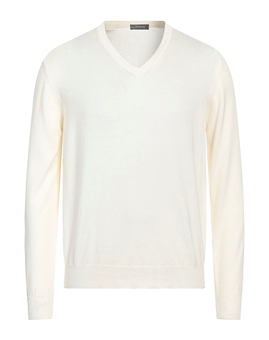 ROSSOPURO Jumper Ivory 100% Wool