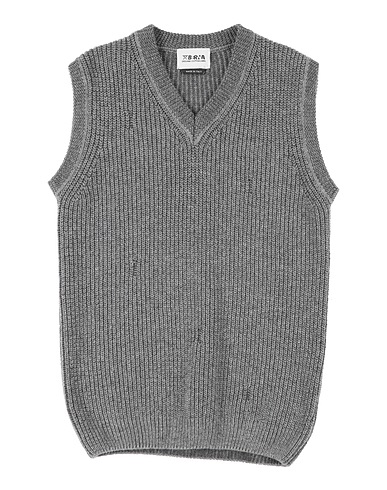 BERNA Maglia Gilet Grigio 80% Lana, 20% Poliammide