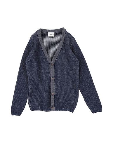 BERNA Cardigan Blue 80% Wool, 20% Polyamide