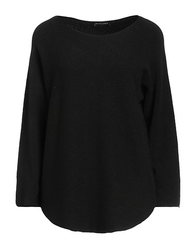 SPADALONGA Jumper Black 57% Acrylic, 29% Polyamide, 7% Wool, 7% Viscose