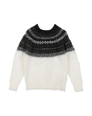 BERNA Jumper Cream 55% Wool, 35% Acrylic, 5% Viscose, 5% Polyamide