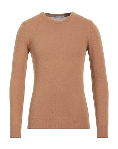 GREY DANIELE ALESSANDRINI Sweater Camel 80% Wool, 20% Polyamide