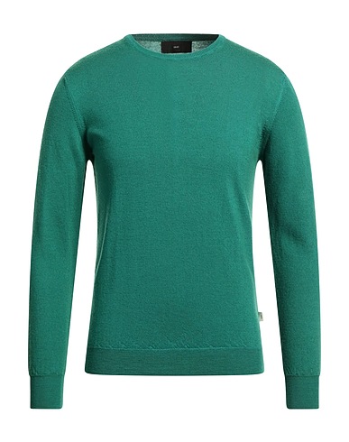 LIU •JO MAN Jumper Green 100% Virgin Wool