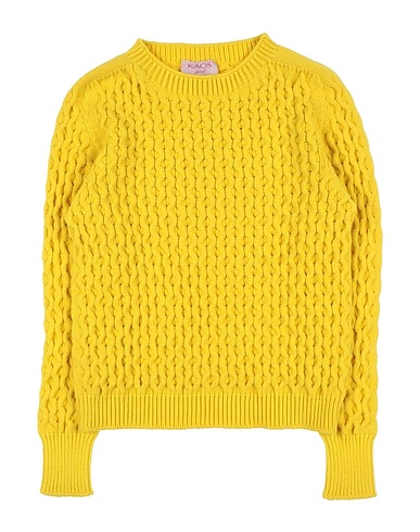 KAOS Sweater Yellow 51% Viscose, 25% Polyester, 24% Polyamide