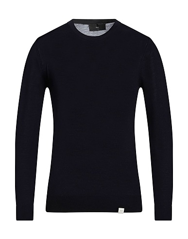 LIU •JO MAN Pullover Blu notte 100% Lana