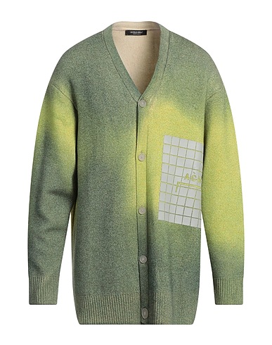 A-COLD-WALL* Cardigan Green 55% Wool, 45% Cotton