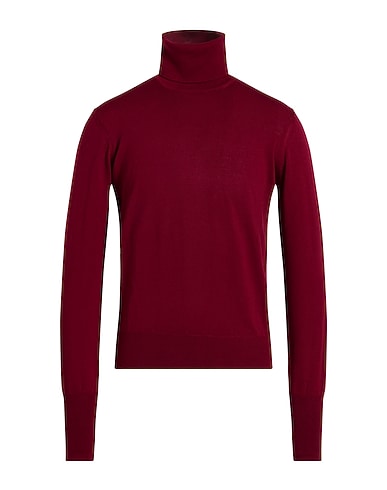 ALPHA STUDIO Polo neck 100% Merino Wool