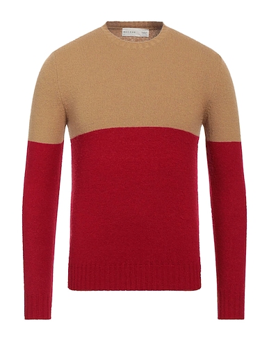 BECOME Sweater Camel 34% Acrylic, 24% Virgin Wool, 21% Polyamide, 21% Polyester