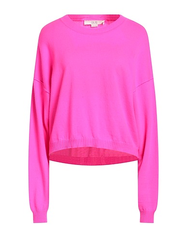 19.70 NINETEEN SEVENTY Pullover Fucsia 90% Lana, 10% Cachemire